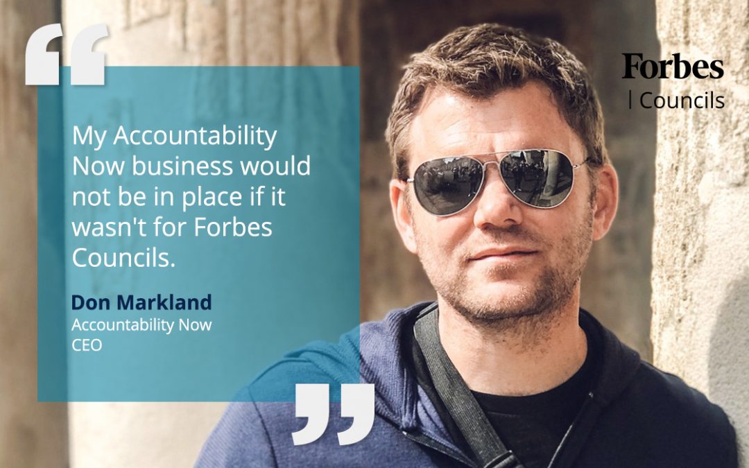 Forbes Councils Publishing Inspires Don Markland to Start His Own Business