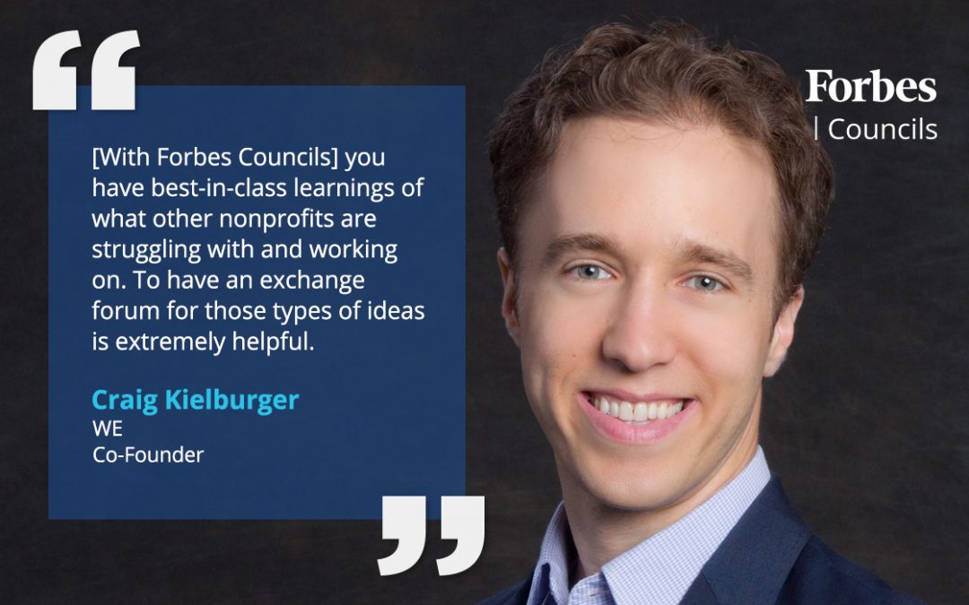 Craig Kielburger says Forbes Councils Showcases Best-in-Class Learnings